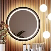 lustro led w ramie
